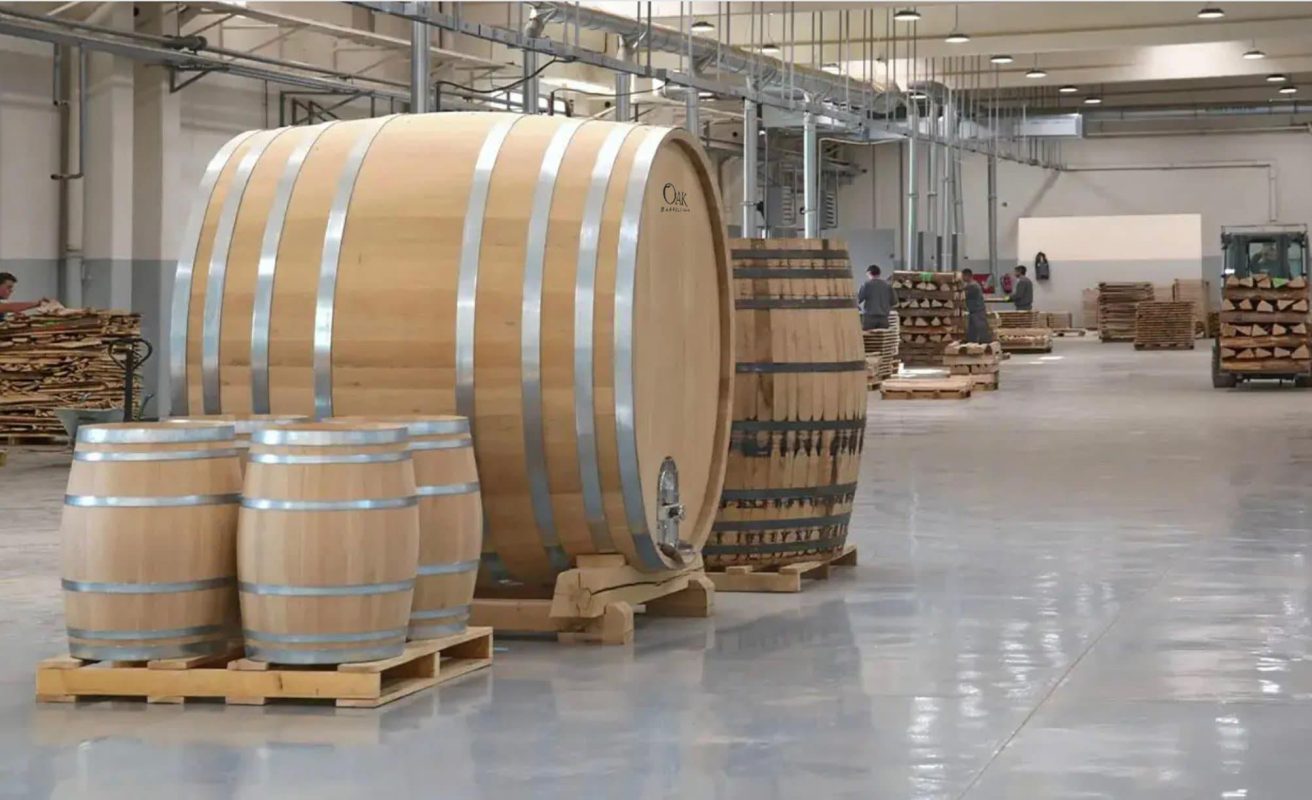 Thùng gỗ sồi Oak 300 Lít