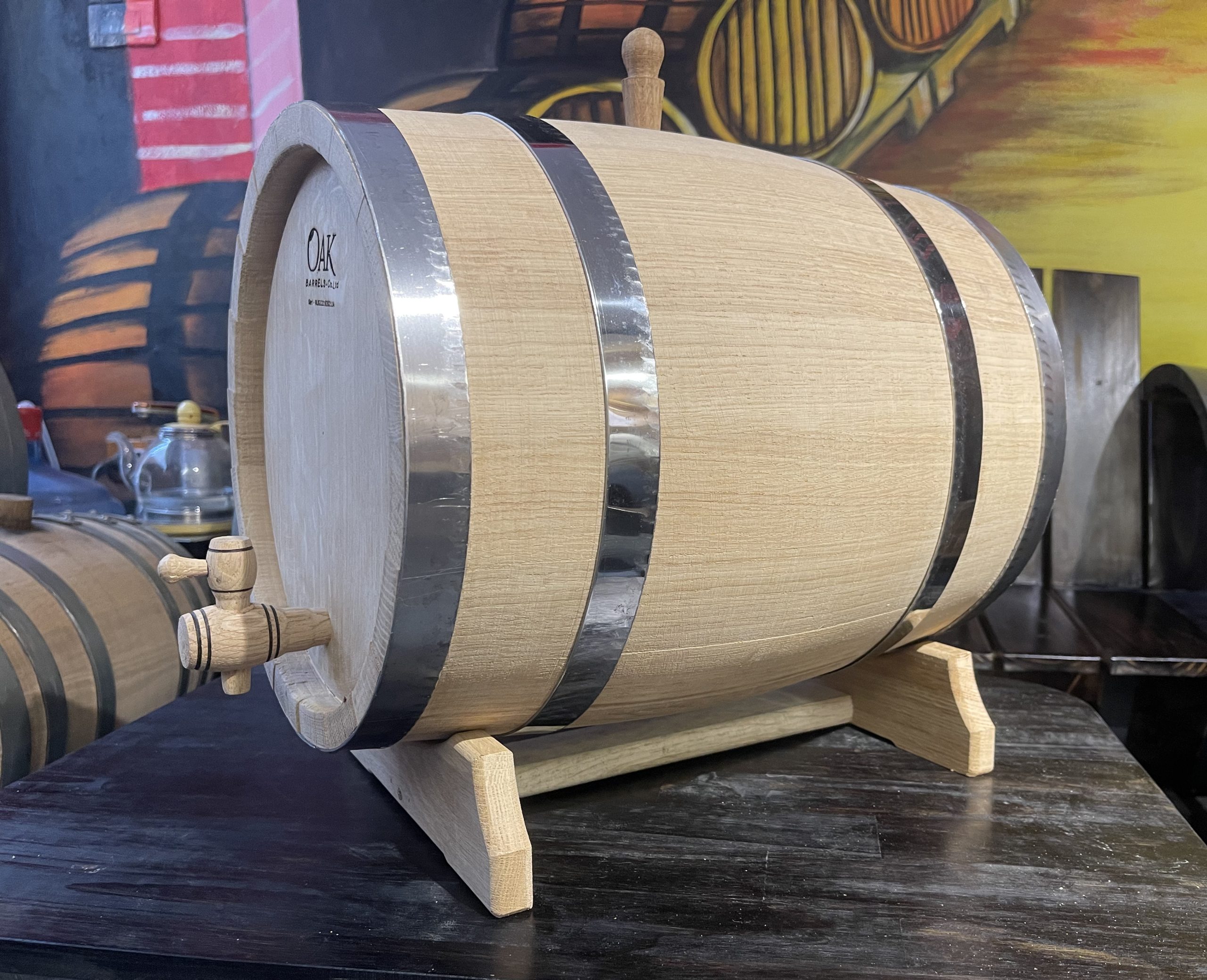Thùng Gỗ Sồi 20 Lít từ Oak Đơn vị nhập khẩu uy tín nhất Việt Nam