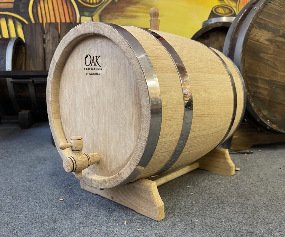 Thùng Gỗ Sồi Oak 20 Lít