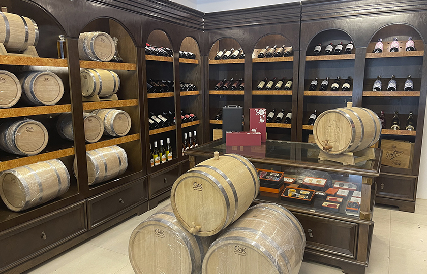 thùng gỗ sồi 225 lít oak