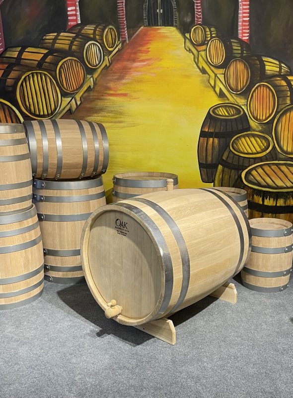 Thùng Gỗ Sồi Oak 100 Lít